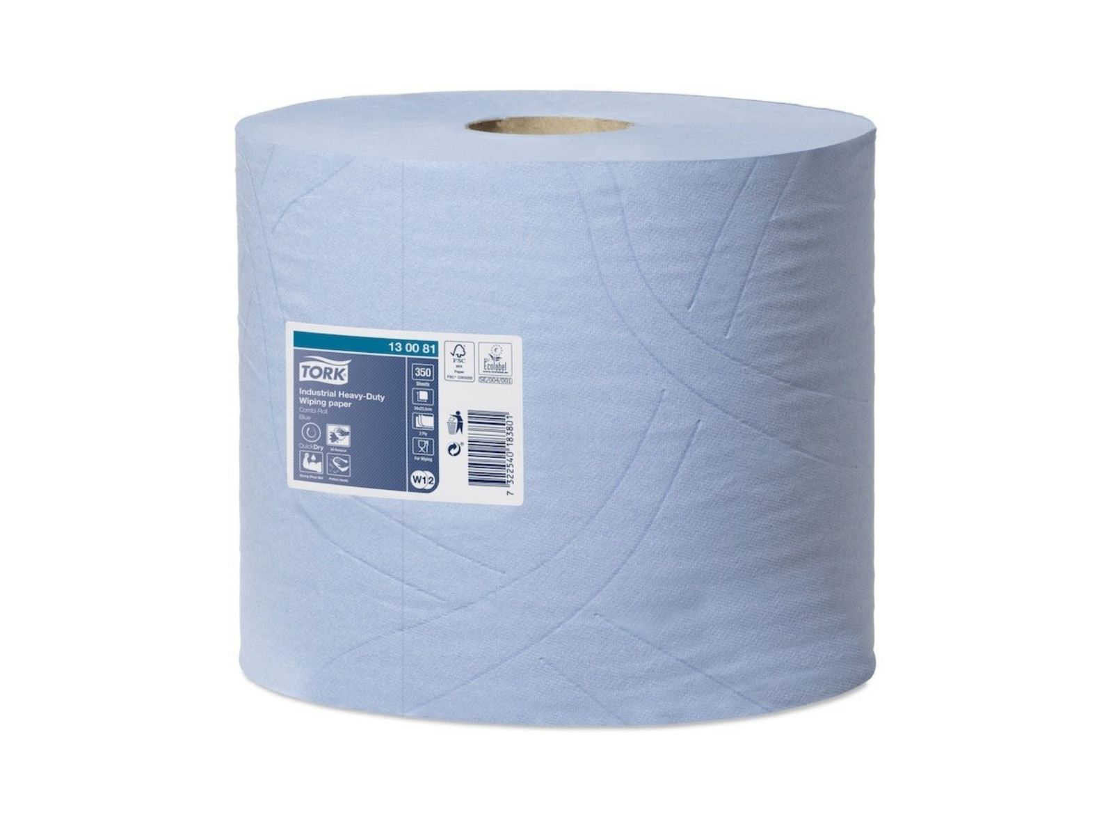 Czyściwo x2 Tork 130081 QD Blue Premium 3W 119mb
